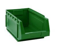 Set 7 contenitori in PEHD a bocca di lupo L 212 x H 165 x P 345