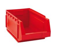 Set 7 contenitori in PEHD a bocca di lupo L 212 x H 165 x P 345