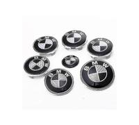 Set 7 loghi neri per cofano e bagagliaio per tutti i modelli E30 E36 E46 E34 E39 E60 E65 E38 X3 X5 X6