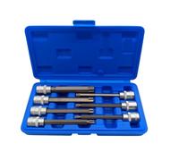 SET 7 PEZZI, BUSSOLE MASCHIO TORX | LUNGHEZZA 110 MM