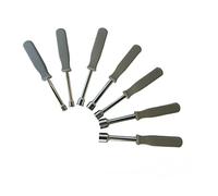 Set 7 Pezzi Cacciaviti a Bussola Giraviti per Dadi Esagonali da 5 a 13 mm Cacciavite per Chiave a Bussola Chiave Fissa a Tubo