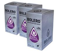 SET 72 BOLERO DA 3 GRAMMI ACAI BERRY Preparato istantaneo per Bevande con Stevia e Vitamina C e Senza Zucchero