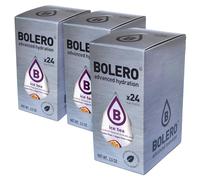 SET 72 BOLERO DA 3 GRAMMI ICE TEA PASSIONFRUIT Preparato istantaneo per Bevande con Stevia e Vitamina C e Senza Zucchero