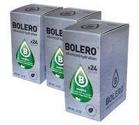 SET 72 BOLERO DA 3 GRAMMI MOJITO Preparato istantaneo per Bevande con Stevia e Vitamina C e Senza Zucchero
