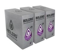 SET 72 BOLERO DA 9 grammi Acai Berry Preparato istantaneo polvere solubile in bustine Sticks per Bevande con Stevia e Vitamina C e Senza Zucchero ideale per fitness e diete