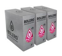 SET 72 BOLERO DA 9 grammi Dragon Fruit Preparato istantaneo polvere solubile in bustine Sticks per Bevande con Stevia e Vitamina C e Senza Zucchero ideale per fitness e diete