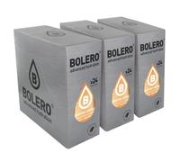 SET 72 BOLERO DA 9 grammi Panna cotta Preparato istantaneo polvere solubile in bustine Sticks per Bevande con Stevia e Vitamina C e Senza Zucchero ideale per fitness e diete