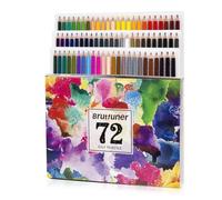 Set 72 matite colorate base olio Legno Termoplastico Scatola riutilizzabile