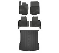 SET 77 Tappetini e tappetino Mercedes-Benz GLS X166 2015-2019 7 posti con