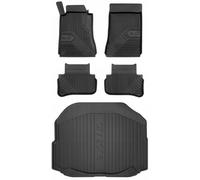 SET 77 Tappetini e tappetino per Mercedes C W203 Berlina 2000-2007
