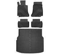 SET 77 Tappetini e tappetino per Mercedes C W205 Station Wagon 2014-2021