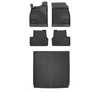 SET 77 Tappetini e tappetino per Opel Astra J Kombi 2009-2020