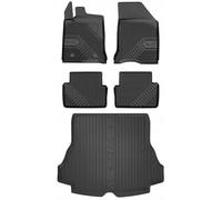 SET 77 Tappetini e tappetino per Renault Laguna 2 Station Wagon 2001-2007