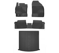 SET 77 Tappetini e tappetino per Toyota Auris 2 Kombi 2012-2018 bw