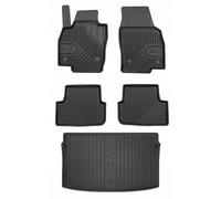 SET 77 Tappetini e tappetino per VW Polo 6 Hatchback dal 2017-