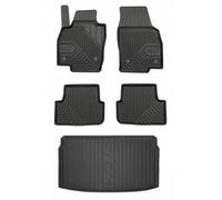 SET 77 Tappetini e tappetino per VW Polo 6 Hatchback dal 2017-