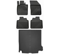 SET 77 Tappetini in gomma e copertura per Volvo V90 2 dal 2016-