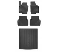 SET 77 Tappetini in gomma e copertura per VW Sharan 2 2010-2022 5 posti