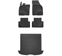 SET 77 Tappetini in gomma e copriauto per Volvo V50 dal 2004 al 2012
