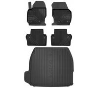 SET 77 Tappetini in gomma e copritappeto per Volvo S80 2 2006-2016