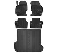SET 77 Tappetini in gomma e copritappeto per Volvo XC70 2 dal 2007 al 2016