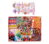 Set 794 Pezzi Elastici Capelli Bambina e Fermagli per Capelli Colorati, Accessori Capelli Bambina e Donna, Mollette Senza Danni per Capelli Fini