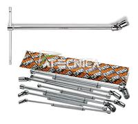 Set 7pz chiavi a T con bussola esagonale snodata Beta 952 /S7 da 8 a 19 mm