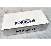 set 8 BICCHIERINI IN VETRO TRASPARENTE Caffè BORBONE - CONFEZIONE REGALO