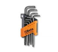 Set 8 chiavi Tamper Torx piegate maschio Beta 97RTX/SC8 da T9 a T40
