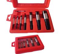 Set 8 Estrattori per Viti Spezzate | Estrattore Conico per Bulloni e Prigionieri | Kit Professionale per Viti Danneggiate Tubi Tubazioni | Acciaio Resistente, Uso Manuale o Elettrico