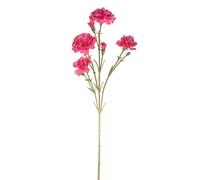 Set 8 Fiori Artificiali di Garofanello Altezza 62 cm Rosa