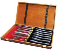 Set 8 HSS professionale girevole legno coltello tornio sgorbia legno