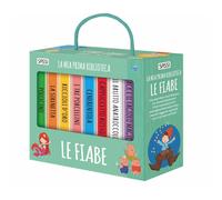 Set 8 libretti cartonati Sassi "La mia prima biblioteca"
