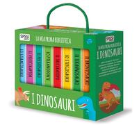 Set 8 libretti cartonati Sassi "La mia prima biblioteca"