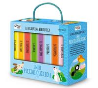 Set 8 libretti cartonati Sassi "La mia prima biblioteca"