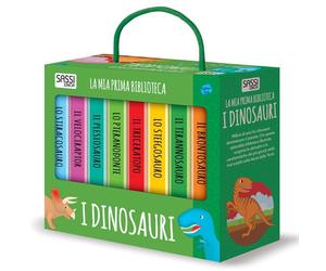 Set 8 libretti cartonati Sassi "La mia prima biblioteca"
