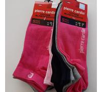 Set 8 Paia Fantasmini Donna PIERRE CARDIN Cotone Elasticizzato