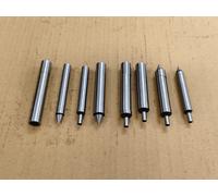Set 8 pezzi cercatore centrale e bordo dimensioni gambo 1/2" e 3/8" fresa ute...