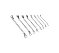 SET 8 PEZZI CHIAVI CHIAVE ANELLO ANELLI RING SPANNER 6 A 20 MM 7 A 22 MM FISSE A