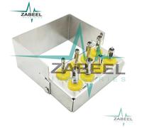 Set 8 Pezzi Kit Punzonatura Tessuti Impianto Dentale Chirurgia Chirurgica...