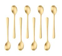 Set 8 Pezzi Mini Cucchiaini in Acciaio Inossidabile per Caffè Espresso, Spezie da Cucina, Dessert, Gelato e Tè