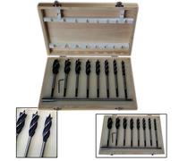 SET 8 PUNTE PER TRAPANO TASSELLATORE PUNTALE AUTOFILETTANTE LEGNO CON PROLUNGA