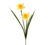 Set 8 Rami Artificiali Narciso con 6 Fiori H 70 cm