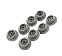 Set 8 Ruote Cestello Inferiore per Rex per bosch per siemens | Compatibili con per rex, per bosch, per siemens, per neff; diametro 35mm, 5mm, scorrimento fluido e silenzioso
