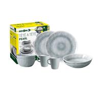 Set di stoviglie Brunner Tête-à-Tête 8 pezzi 2 persone PEarl
