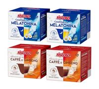 Set 80 Capsule Ristora Compatibili con le Macchine ad uso domestico DOLCE GUSTO* 40 Camomilla 40 Ginseng