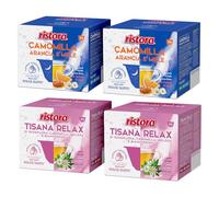 Set 80 Capsule Ristora Compatibili con le Macchine ad uso domestico DOLCE GUSTO* 40 Camomilla arancia miele 40 Tisana relax