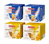 Set 80 Capsule Ristora Compatibili con le Macchine ad uso domestico Nescafè®* Dolce Gusto®* 40 Camomilla arancia miele 40 Infuso Zenzero e Limone