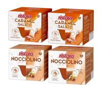 Set 80 Capsule Ristora Compatibili con le Macchine ad uso domestico Nescafè®* Dolce Gusto®* 40 Caramello salato 40 Nocciolino