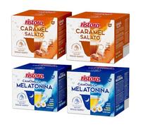 Set 80 Capsule Ristora Compatibili con le Macchine ad uso domestico Nescafè®* Dolce Gusto®* 40 Caramello salato 40 camomilla